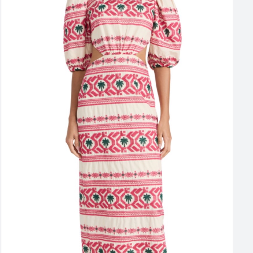 Johanna Ortiz Magia Presente Ankle Dress Nwt Size 4